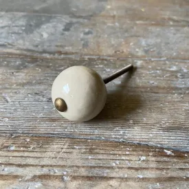 Stoneware Ball Door Knob
