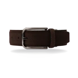 Suede Belt - Brown Suede