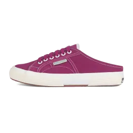 Superga X Motherchuckers 2402 Suede Mule Fuchsia Orchid
