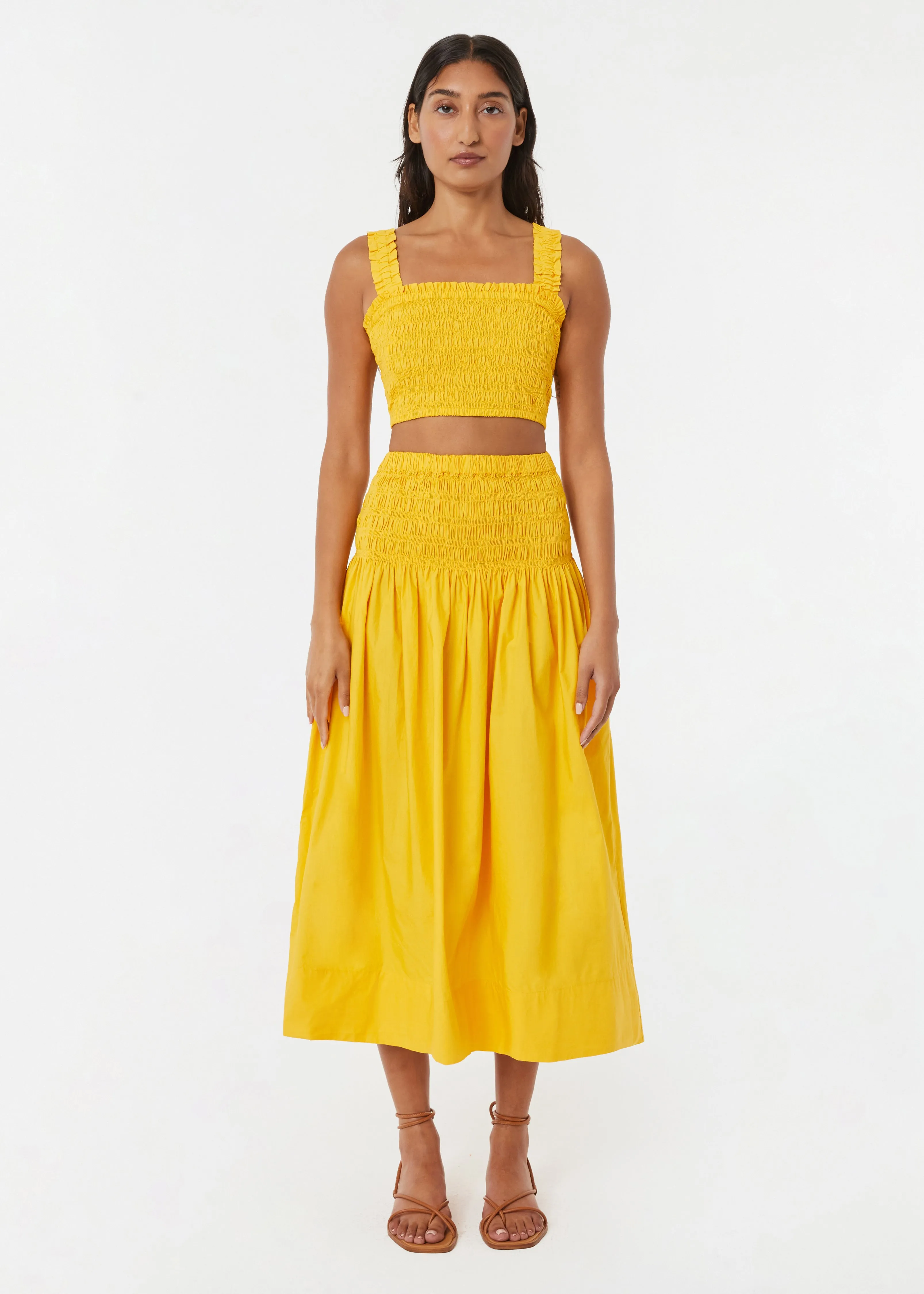 Tanya Top | Tangerine