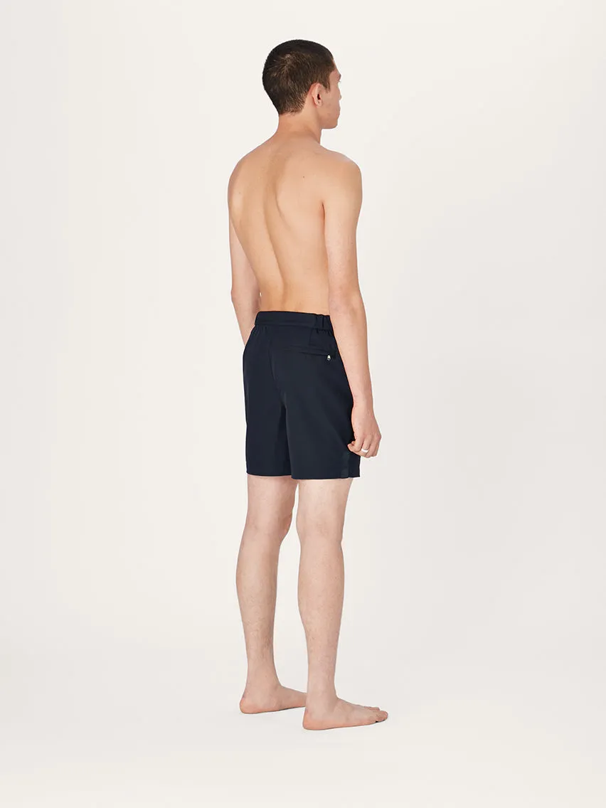 The Anywear Short 2.0 || Navy | Recycled nylon with netting