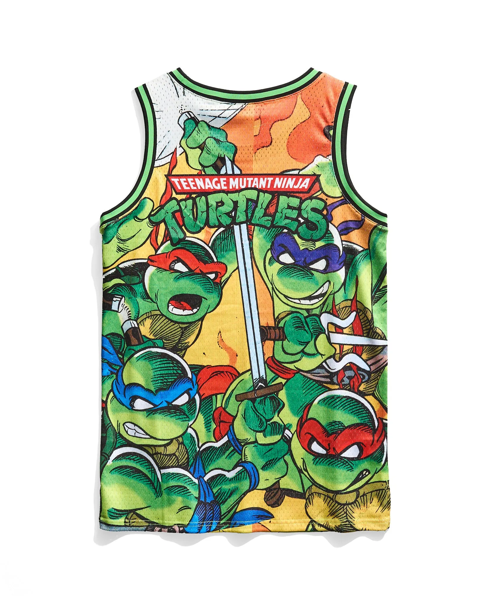 TMNT Big Face Comic Cover 005 Venice Jersey