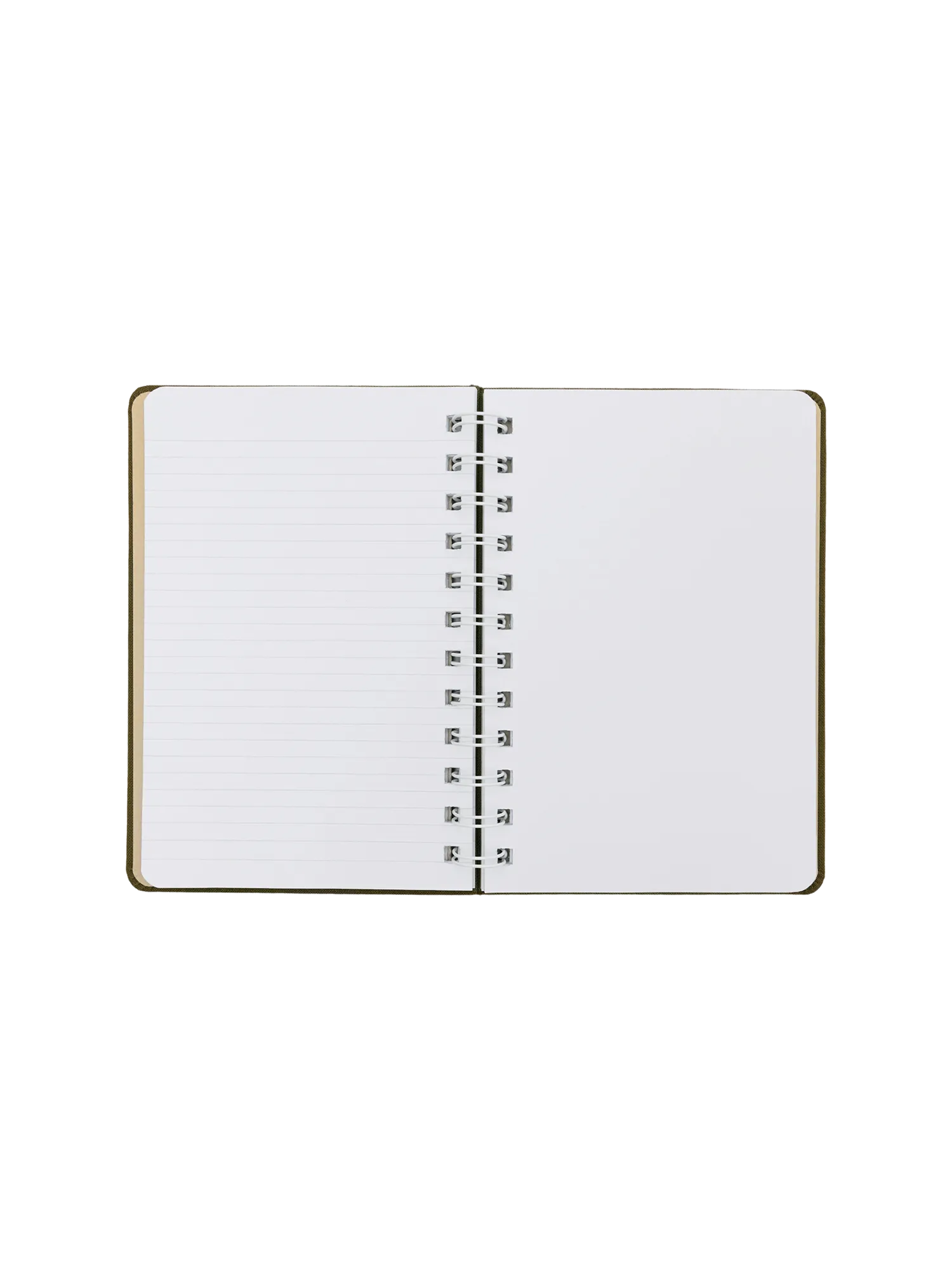 Trust The Process Ring Bound Compact Lined and Blank Notebook