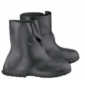 Waterproof PVC Overshoe with 4-Way Cleated Outsole - 10 in.
