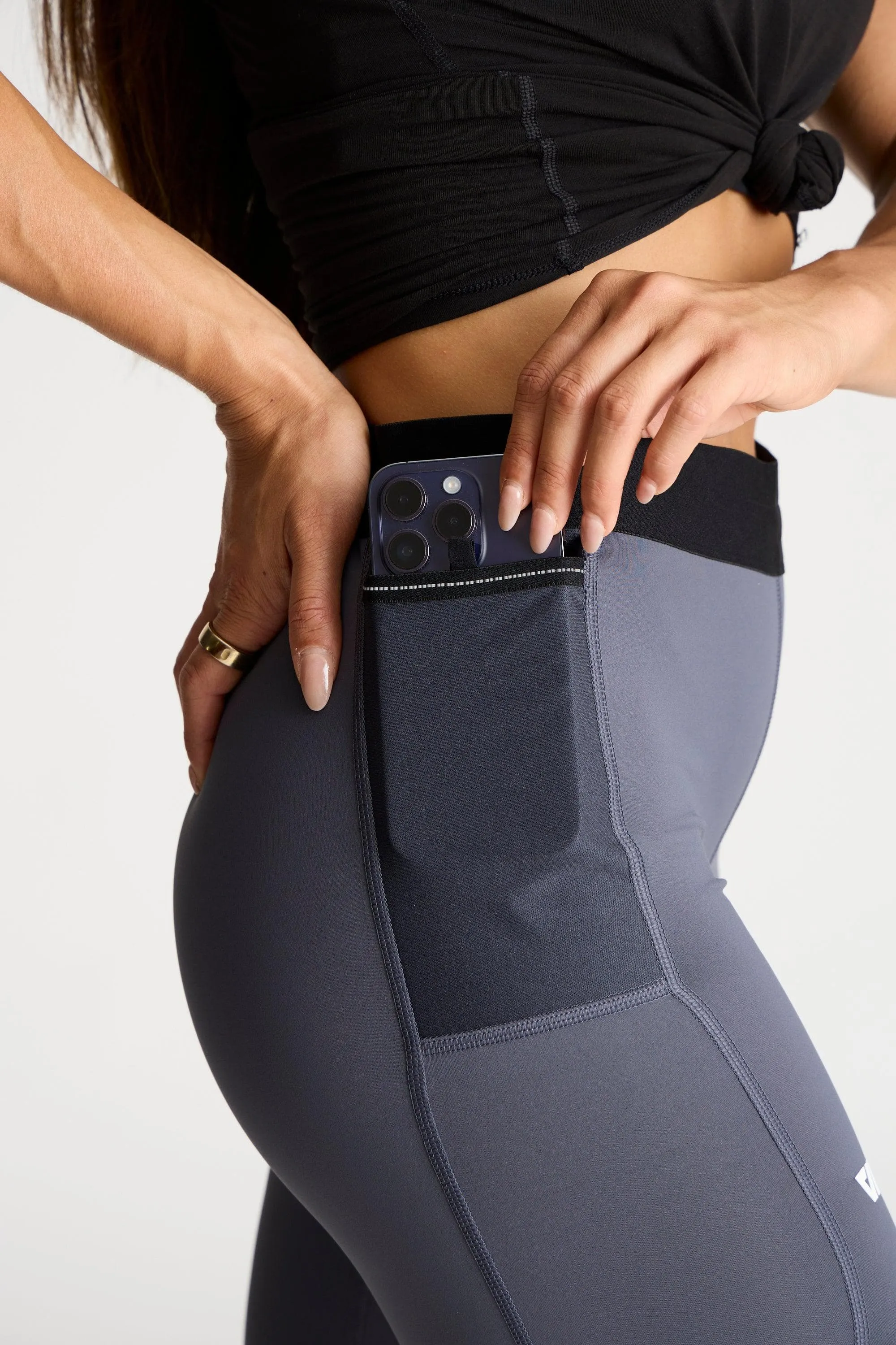 Women's Sprint Full Tight in Hudson Grey