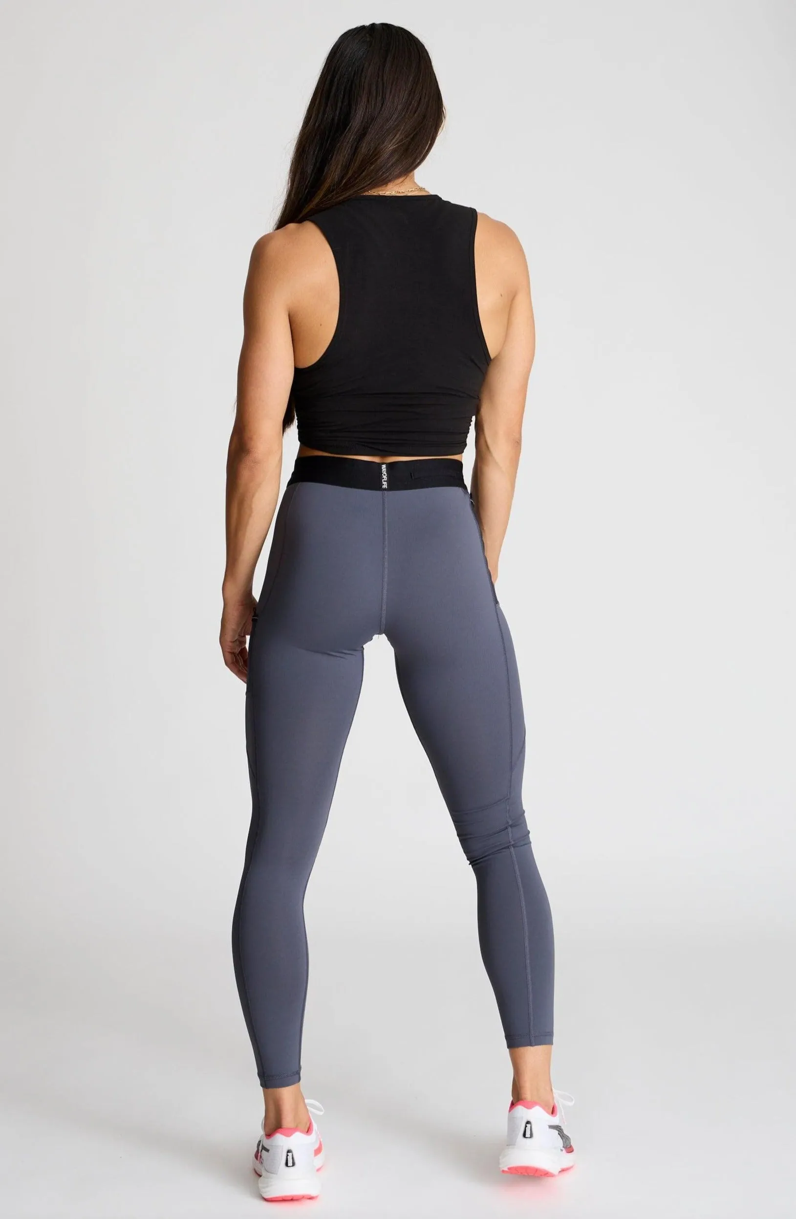 Women's Sprint Full Tight in Hudson Grey