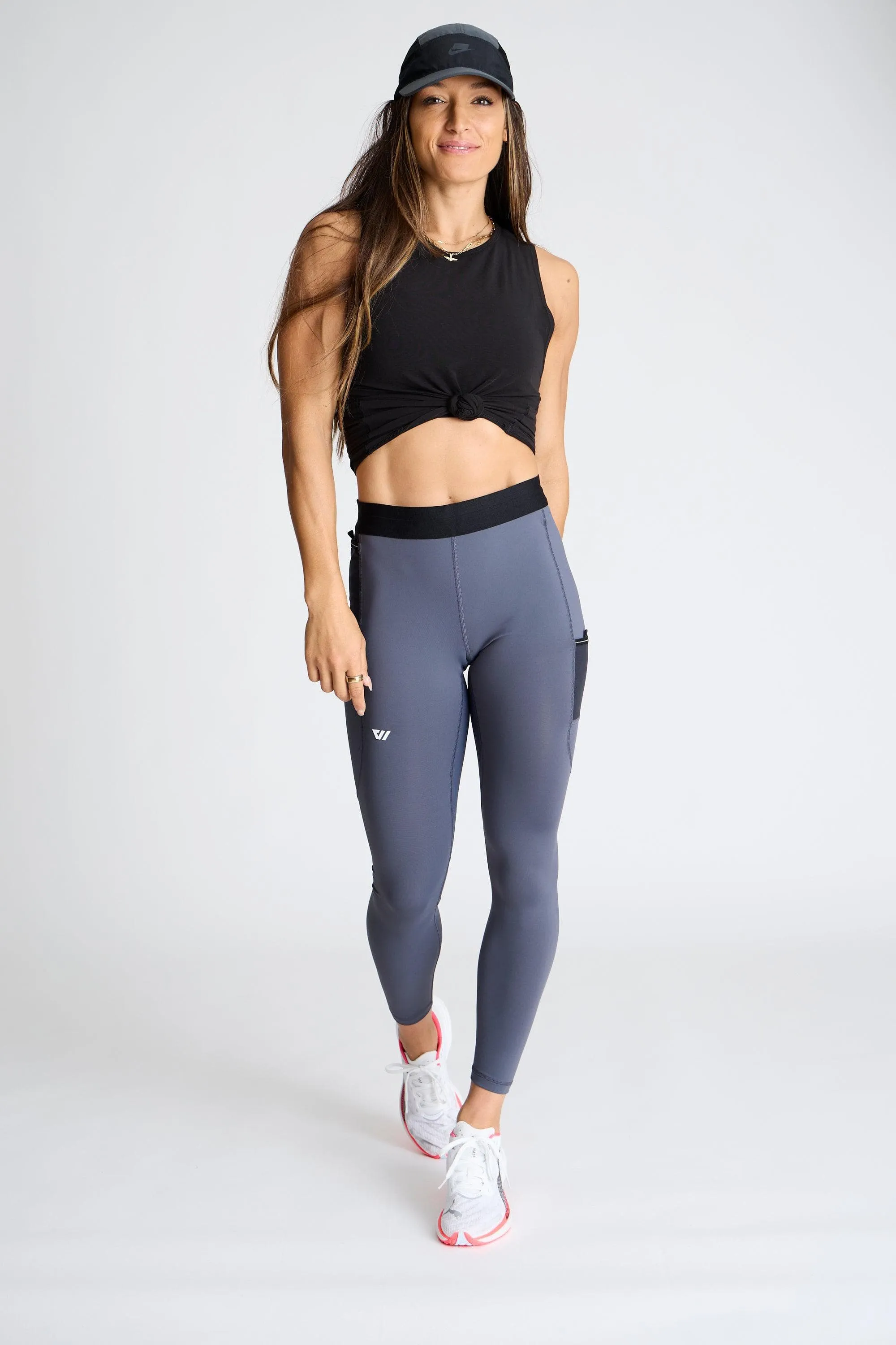 Women's Sprint Full Tight in Hudson Grey