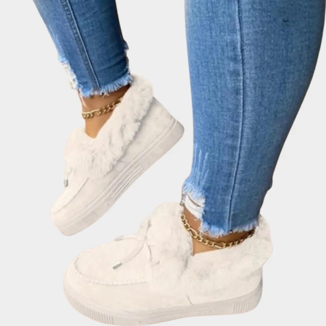 Women's Warm Cotton Snow Boots  Handmade Round Toe Thick Sole  Multiple Colours