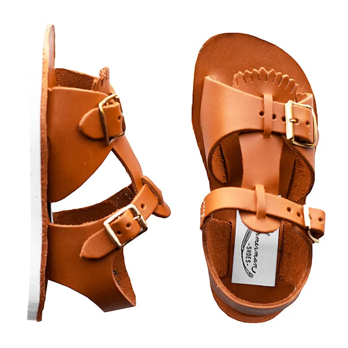 Zimmerman Shoes Baby And Child Stevie Sandals Warm Brown